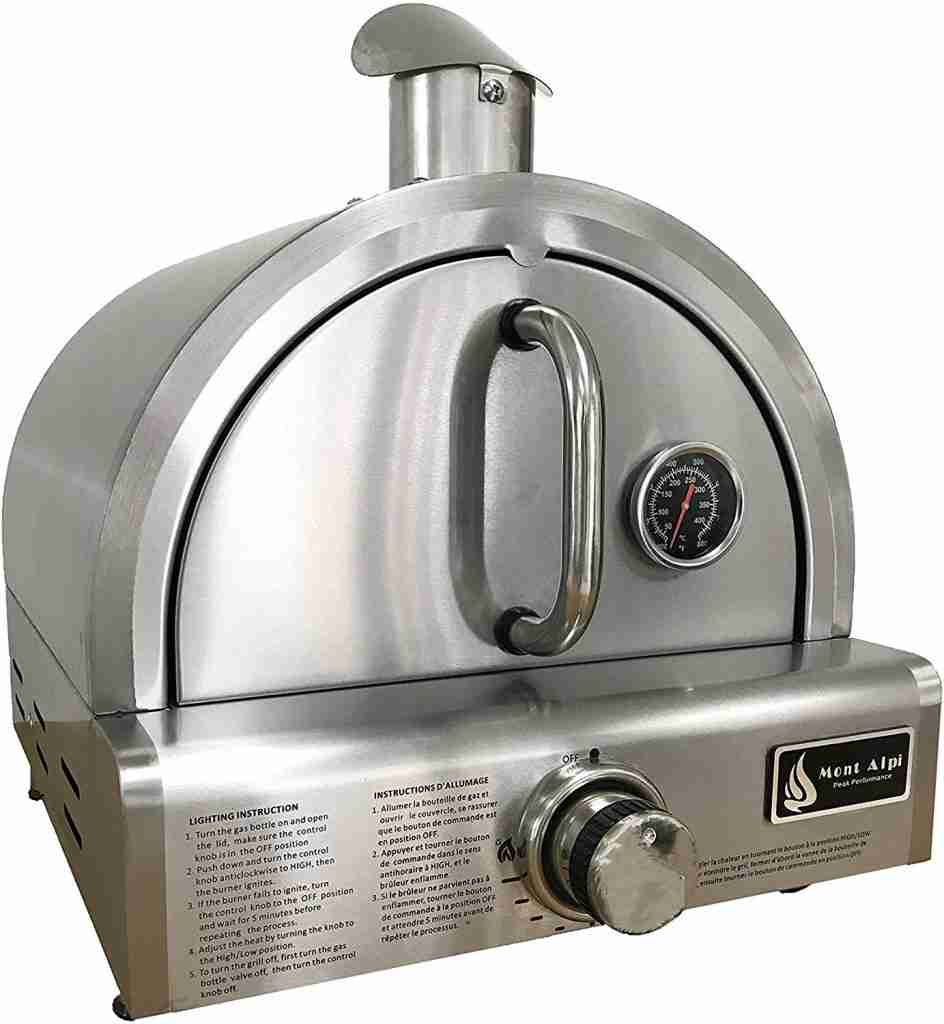 Mont Alpi MAPZ-SS gas pizza oven - photo 4