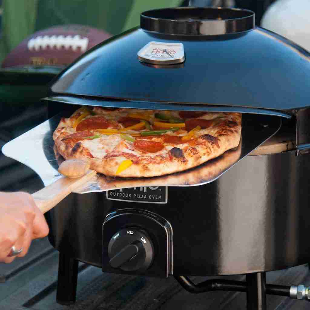 予約受付中】 HimawariN SHOPBIG HORN OUTDOORS Pizza Ovens Wood Pellet Oven Fired  Maker Portable Stainless Steel Grill