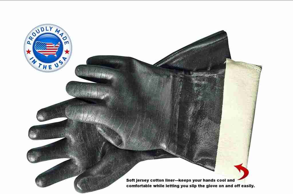 Artisan griller bbq heat res gloves - photo 3