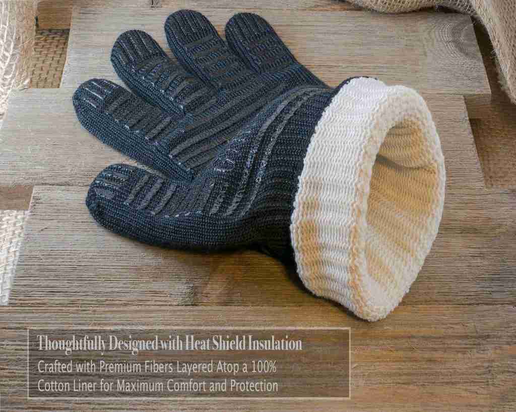 BBQ gloves extreme heat resistant - photo 3