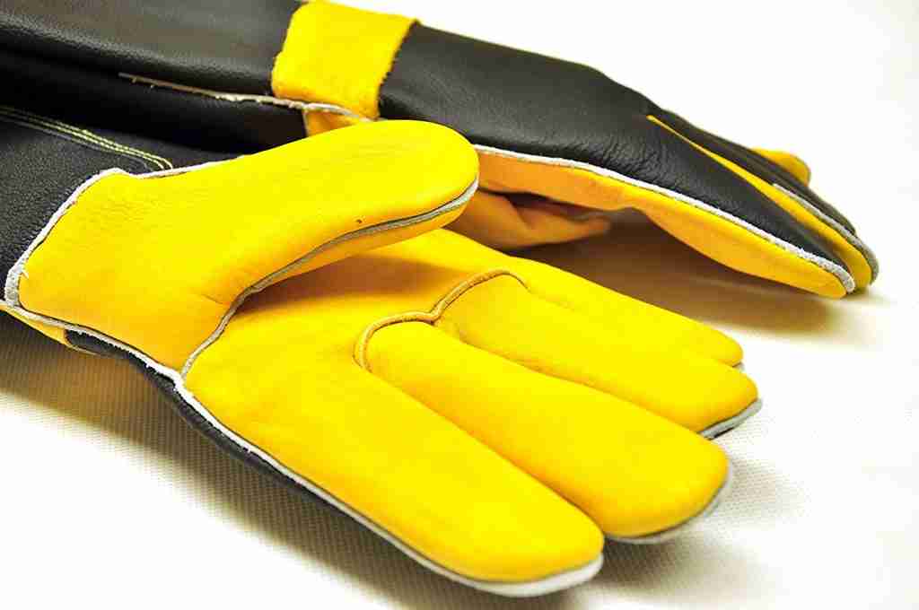 Long premium leather gloves - photo 4