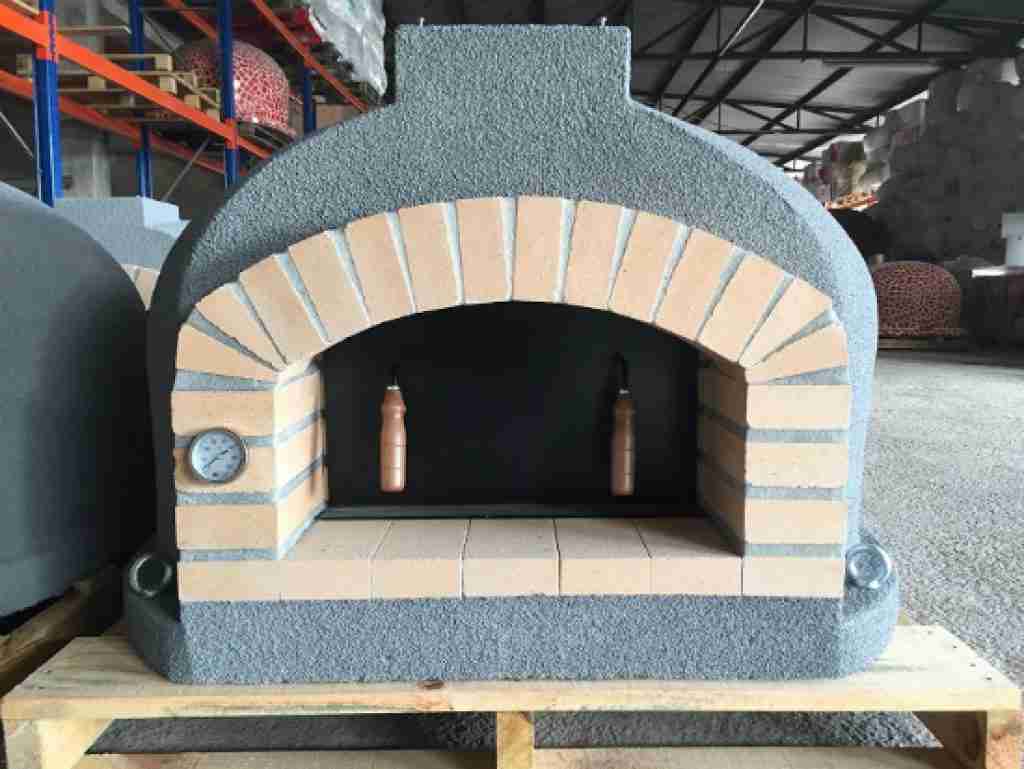 Outdoor-Pizza-Oven-Wood-Fired-Insulated-Brick-Arch-Chimney