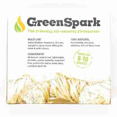 GreenSpark 70 Count, 100 All-Natural, 8-10 Min. Burn