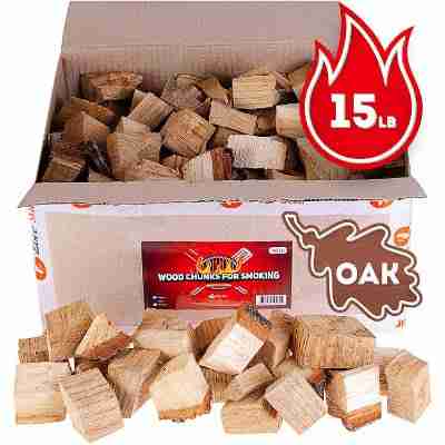 Oak smoker wood chunks