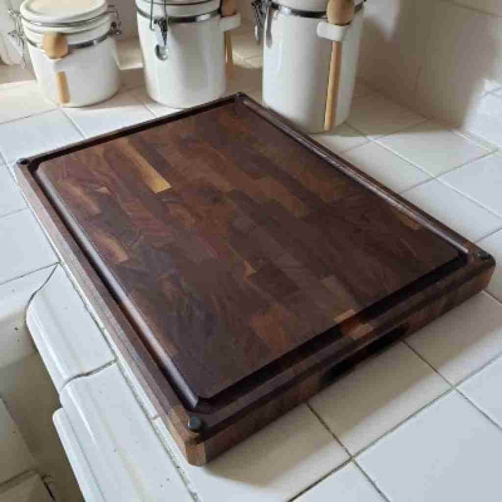 Sonder Los Angeles Large End Walnut Wood Cutting Board