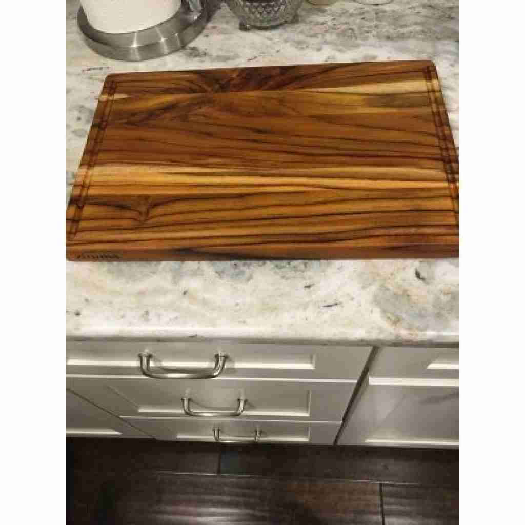 Ziruma Premium Grade-A Teak Wood Cutting Board