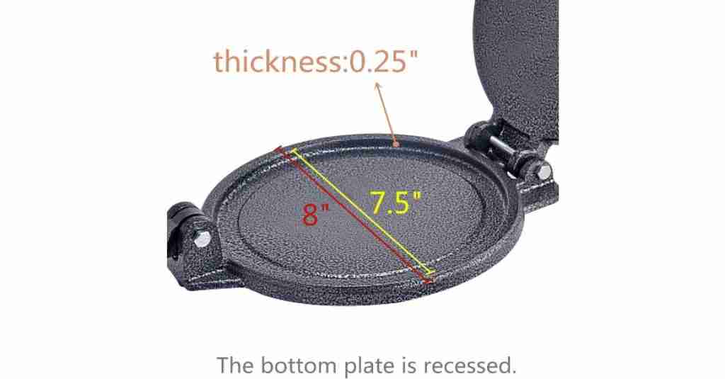 ARC USA 0025 8inch Duty Cast Iron Sizes