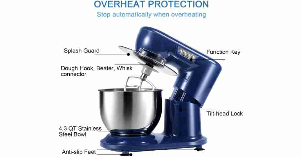 Aifeel Stand Mixer Overheat Protection